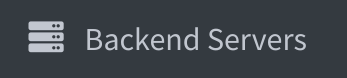 Backend Servers
