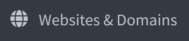 Websites & Domains